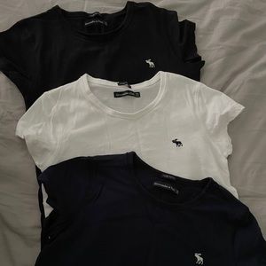 Abercrombie and Fitch 3 shirts